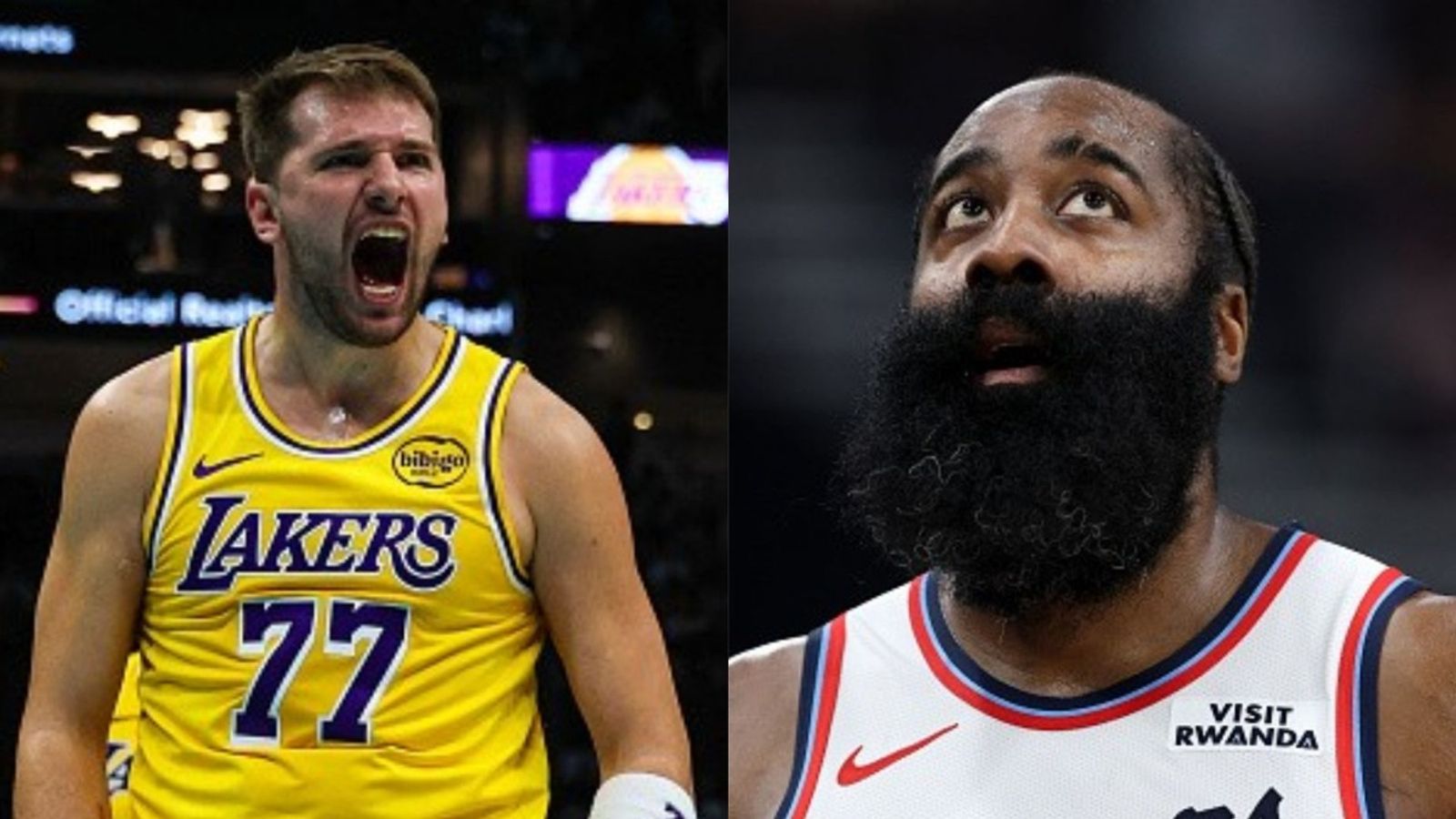 Lakers vs Clippers schedule: Date, time, live stream, and more on NBA 2025-26 season (November 25) Luka Doncic, James Harden in the frame (Images via Getty)