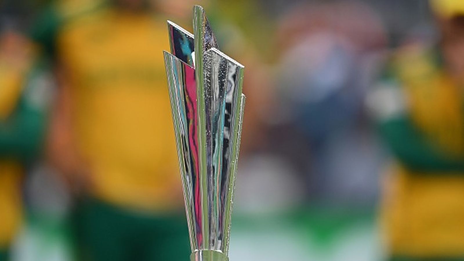 ICC announces T20 World Cup 2026 schedule: India will face Pakistan on this date, here's full schedule A wet trophy about to be presented to Rohit Sharma after the ICC Men's T20 Cricket World Cup