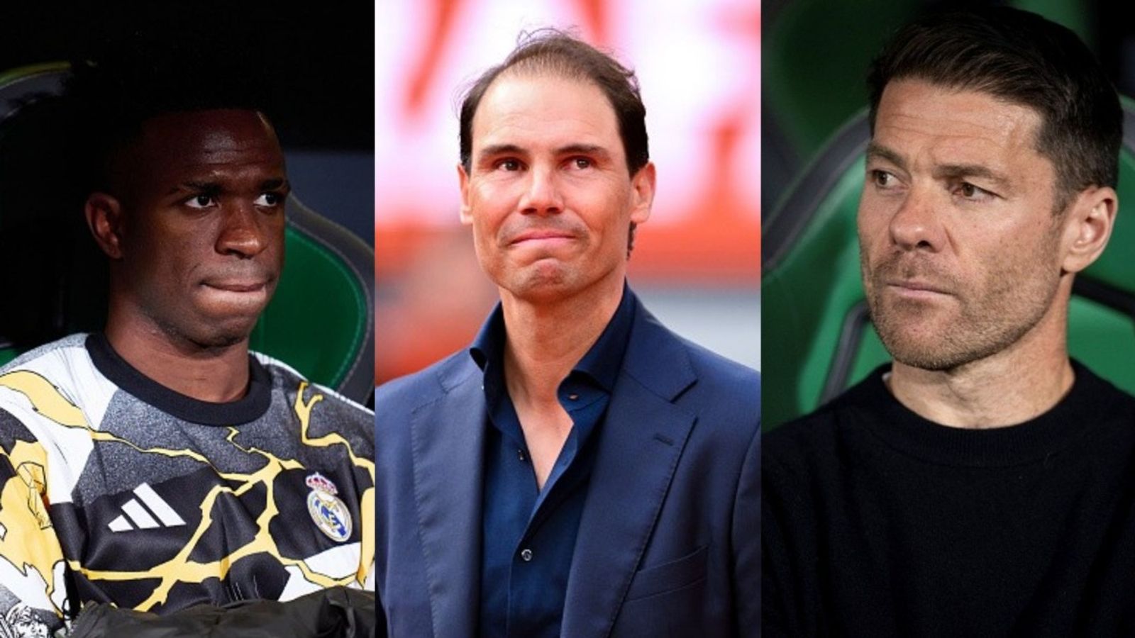 Rafael Nadal sends warning to Vinicius Jr amid tensions with Real Madrid boss Xabi Alonso Vinicius Jr, Rafael Nadal, Xabi Alonso in the frame (Images via Getty)