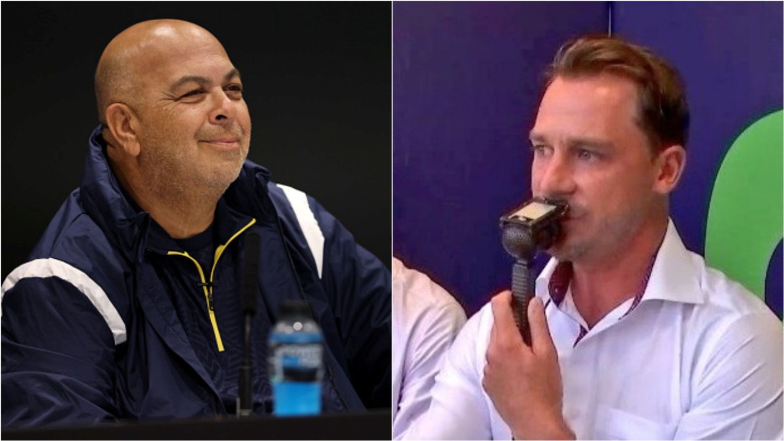 'You just don't use words like that. Sorry, Shukri, but...': Dale Steyn left disappointed by SA head coach's make India 'grovel' comment South Africa head coach Shukri Conrad; Former Proteas pacer Dale Steyn.