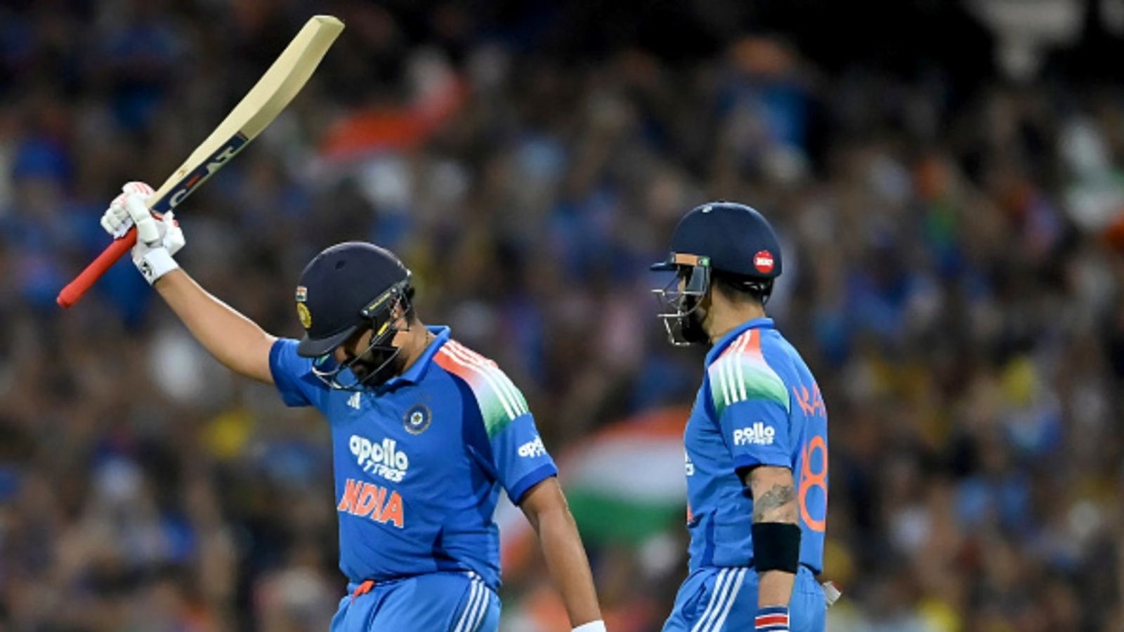 ICC Rankings: Rohit Sharma reclaims no.1 batter spot ahead of ODI series against South Africa Rohit Sharma of India reacts after completing his century during game three of the ODI series against Australia at Sydney Cricket Ground on October 25, 2025 in Sydney, Australia.