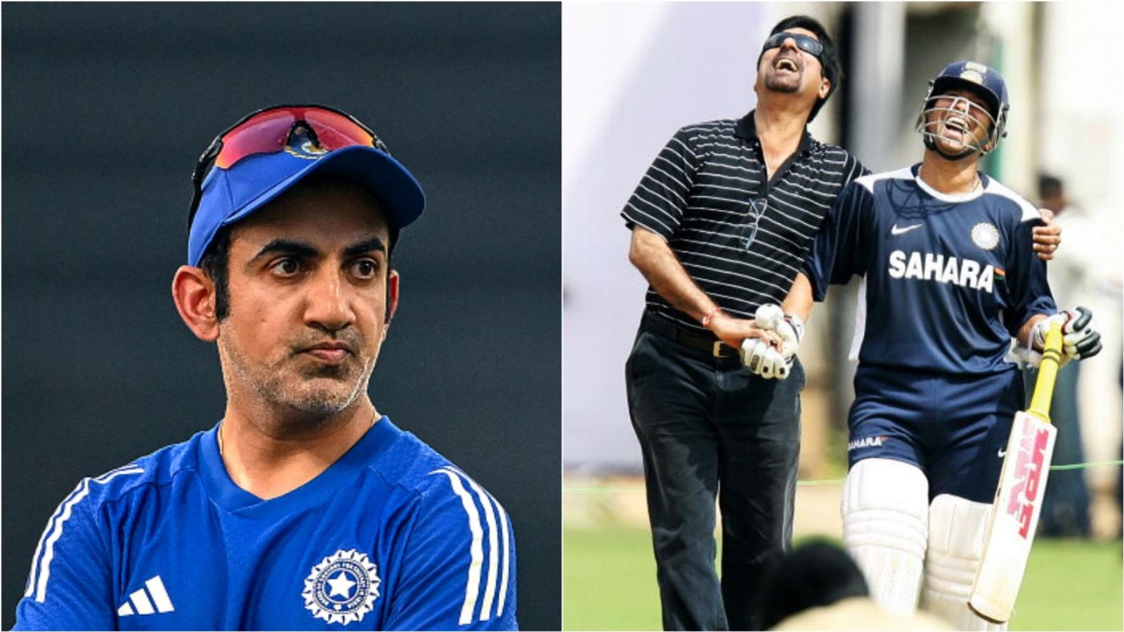 'Whole world knows what all things he has spoken when he was a commentator': Kris Srikkanth's fresh attack on Gautam Gambhir over press conference comments India head coach Gautam Gambhir during a practice session; Former chief selector Kris Srikkanth shares a laugh with Sachin Tendulkar.