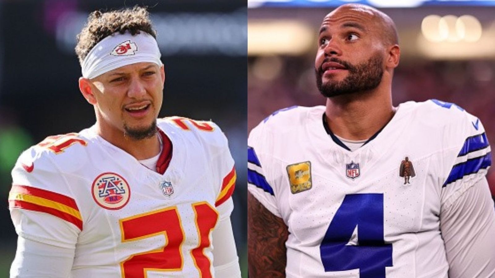 Chiefs vs Cowboys schedule: Date, time, live stream, and more on NFL 2025-26 season Patrick Mahomes, Dak Prescott in the frame (Images via Getty)