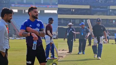 Watch: Virat Kohli, Rohit Sharma kickstart high-intensity training in Ranchi ahead of ODI series against South Africa Virat Kohli, Rohit Sharma kickstart high-intensity training in Ranchi ahead of ODI series against South Africa