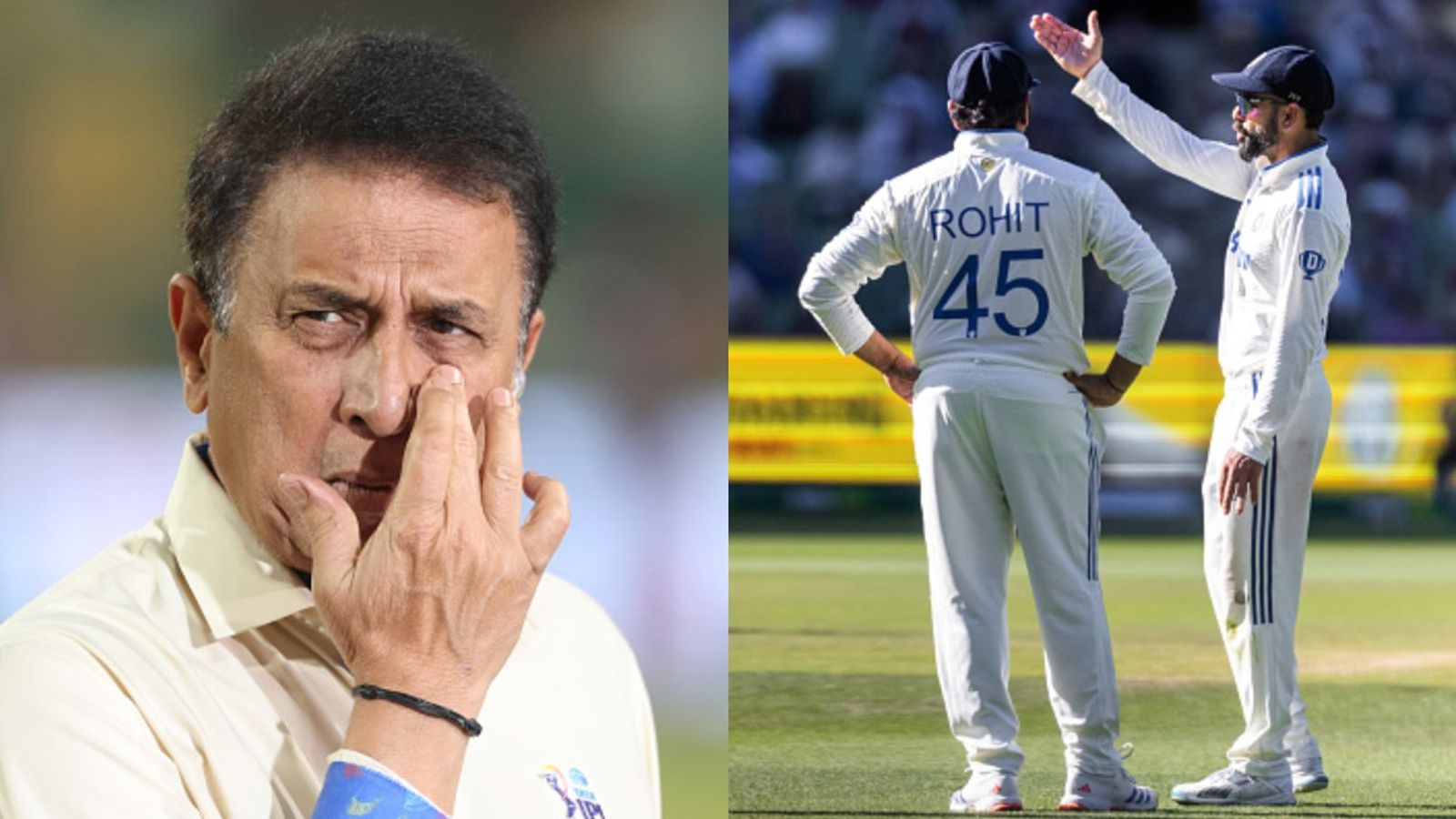 'They might have asked to consider their future...': Sunil Gavaskar's blunt take on claims Virat Kohli, Rohit Sharma would've changed India’s fate Sunil Gavsakar along with Rohit Sharma and Virat Kohli