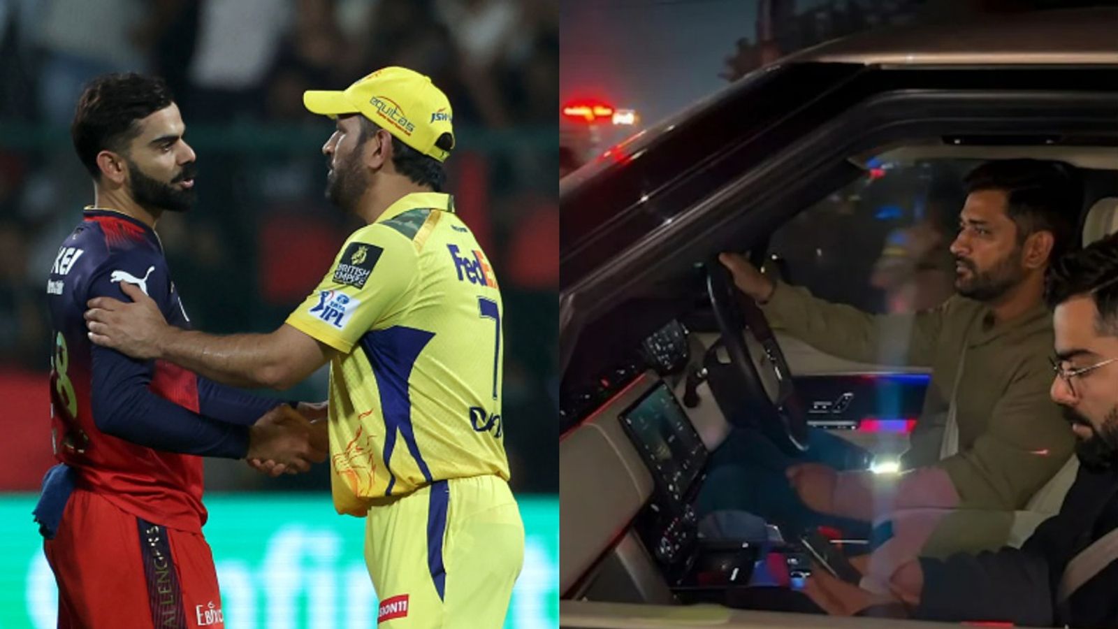 WATCH: MS Dhoni welcomes Kohli and Team India for dinner in Ranchi, personally chauffeurs Virat to hotel MS Dhoni and Virat Kohli