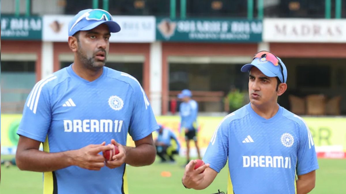 Ravichandran Ashwin and Gautam Gambhir
