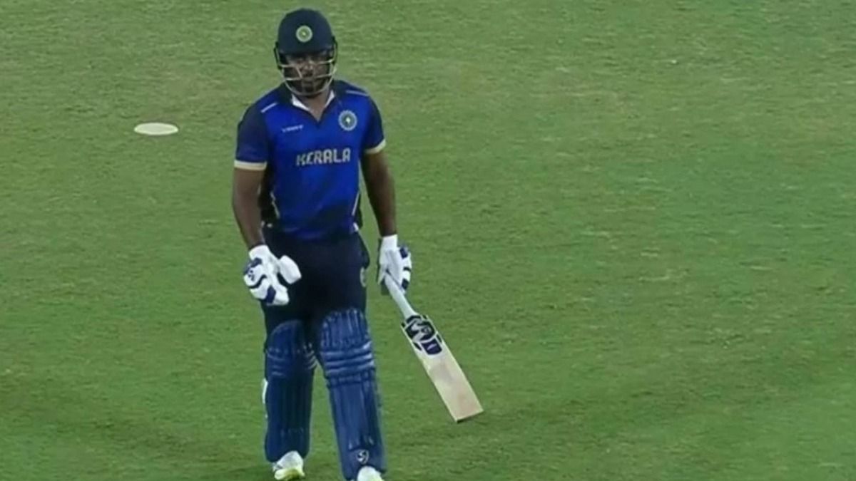 Sanju Samson in this frame