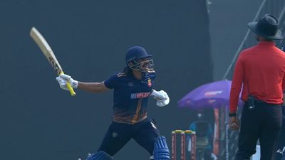 WATCH: Himmat Singh smashes last-ball six as Delhi clinch thrilling win over Tamil Nadu in Syed Mushtaq Ali Trophy 2025 Himmat Singh celebrating last ball six