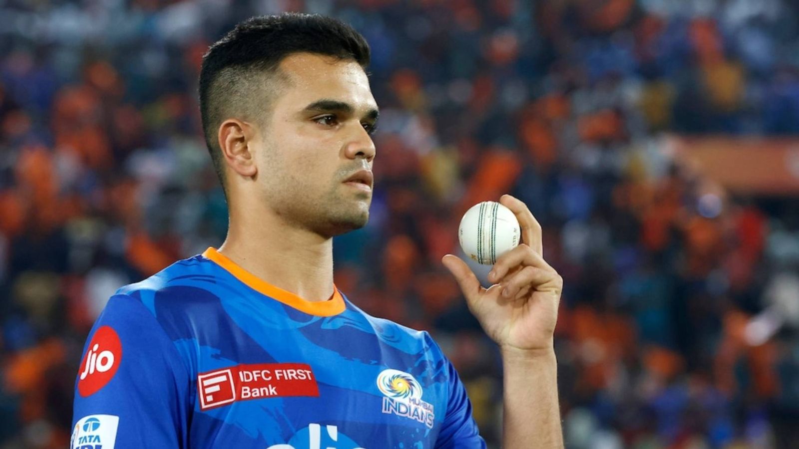 Syed Mushtaq Ali Trophy: Arjun Tendulkar's fiery spell helps Goa topple Chandigarh in dominant 52-run win Arjun Tendulkar in this frame