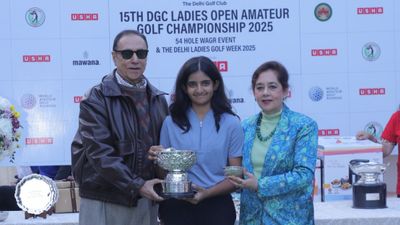 Ojaswini Saraswat triumphs at DGC Ladies Amateur Open 2025 as India’s rising golf talent shines Ojaswini Saraswat triumphs at DGC Ladies Amateur Open 2025 as India’s rising golf talent shines