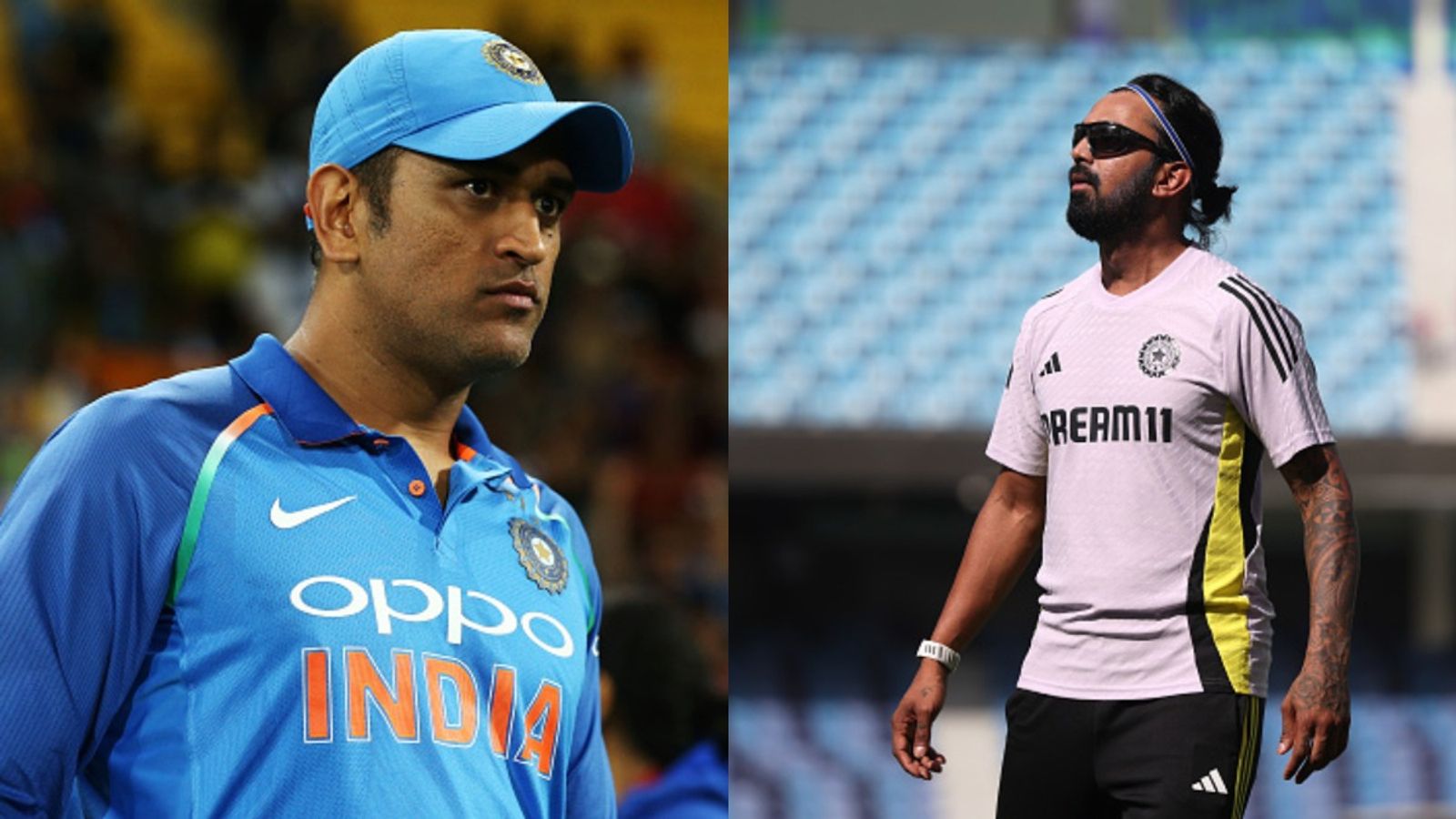 'If he comes to...': KL Rahul on what MS Dhoni's presence will mean to Team India in the 1st ODI against South Africa KL Rahul (R) and MS Dhoni in this frame
