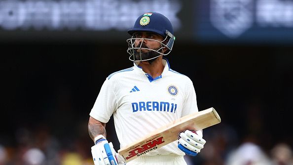 India batting great Virat Kohli looking dejected during a Test series in Australia