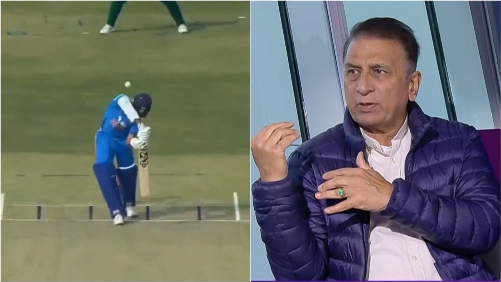 'His front foot has gone nowhere': Sunil Gavaskar lambastes Yashasvi Jaiswal for early dismissal on ODI comeback India opener Yashasvi Jaiswal edges one off South Africa's Nandre Burger's bowling in first ODI; Former India opener Sunil Gavaskar.