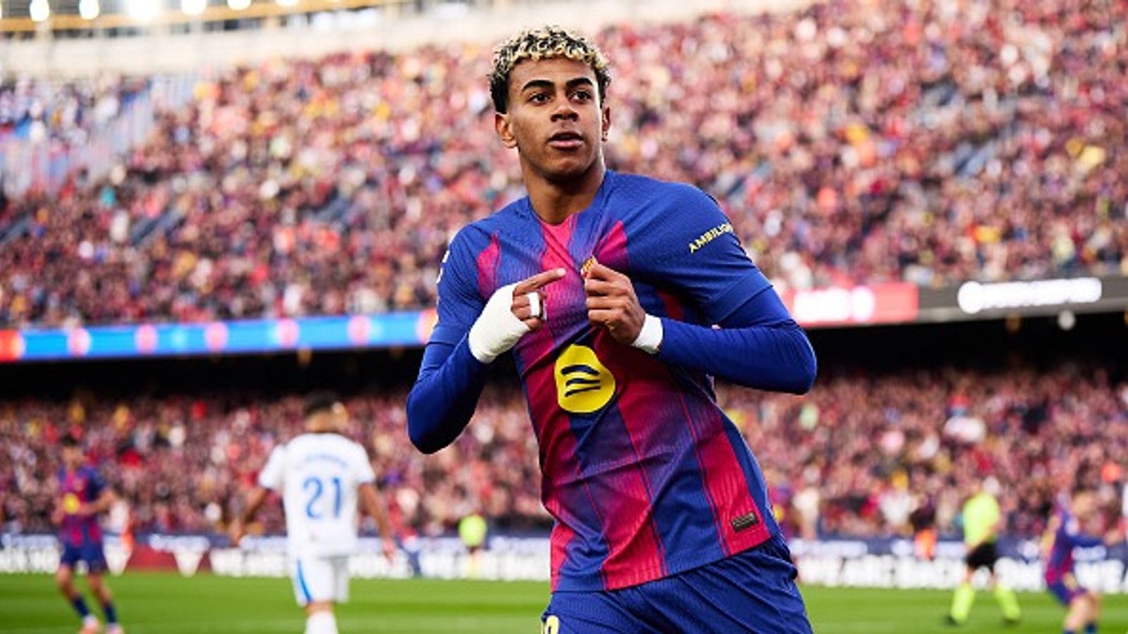 Lamine Yamal makes honest admission on facing Lionel Messi during Finalissima, says 'He knows that...' Lamine Yamal in the frame.