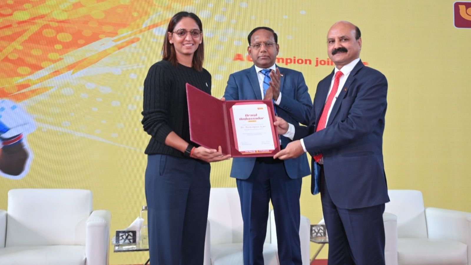 Harmanpreet Kaur named as Punjab National Bank's first-ever female brand ambassador Harmanpreet Kaur named as Punjab National Bank's first-ever female brand ambassador
