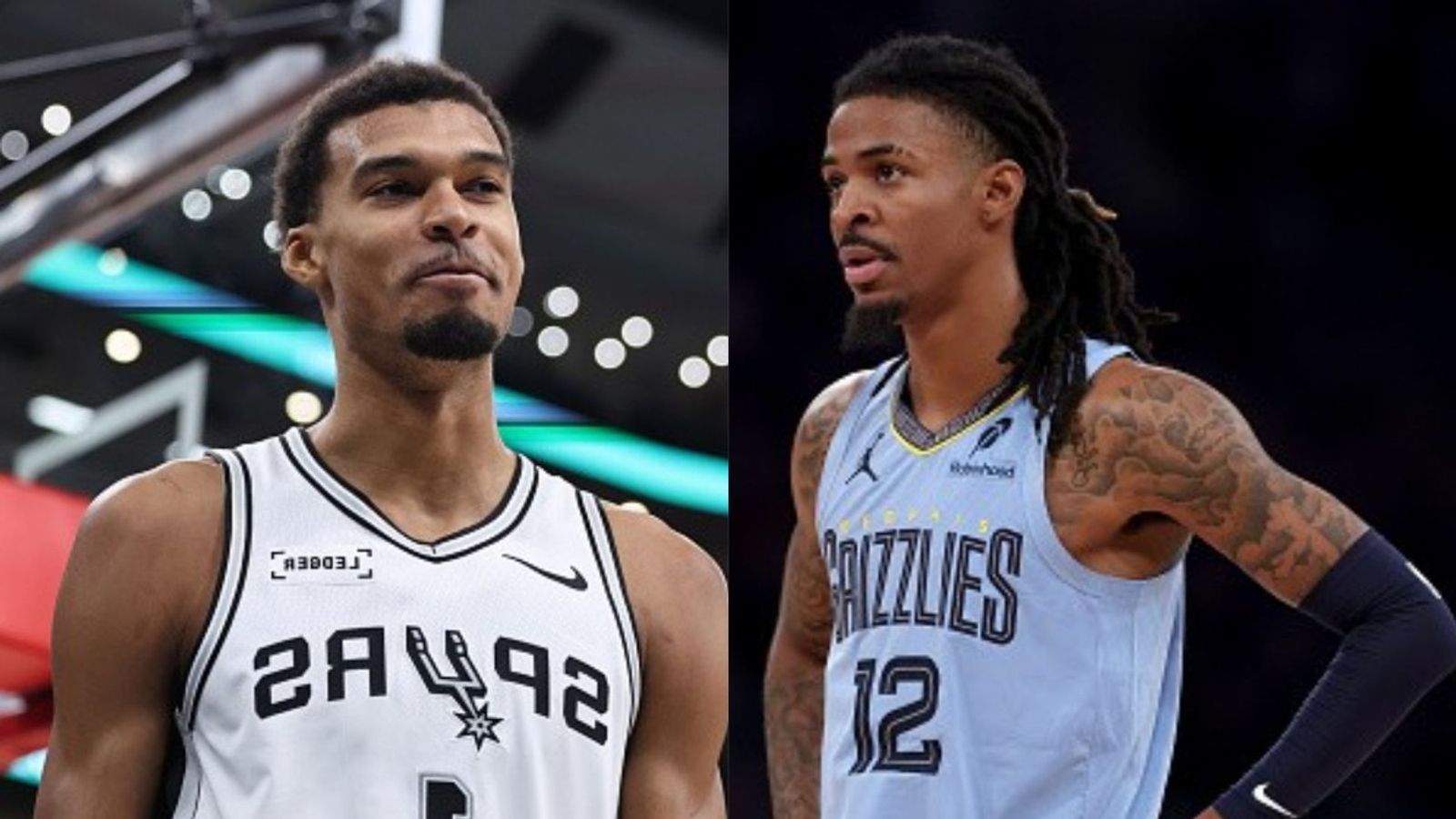 Grizzlies vs Spurs schedule: Date, time, live stream, and more on NBA 2025-26 season (December 2) Victor Wembanyama, Ja Morant in the frame (Images via Getty)