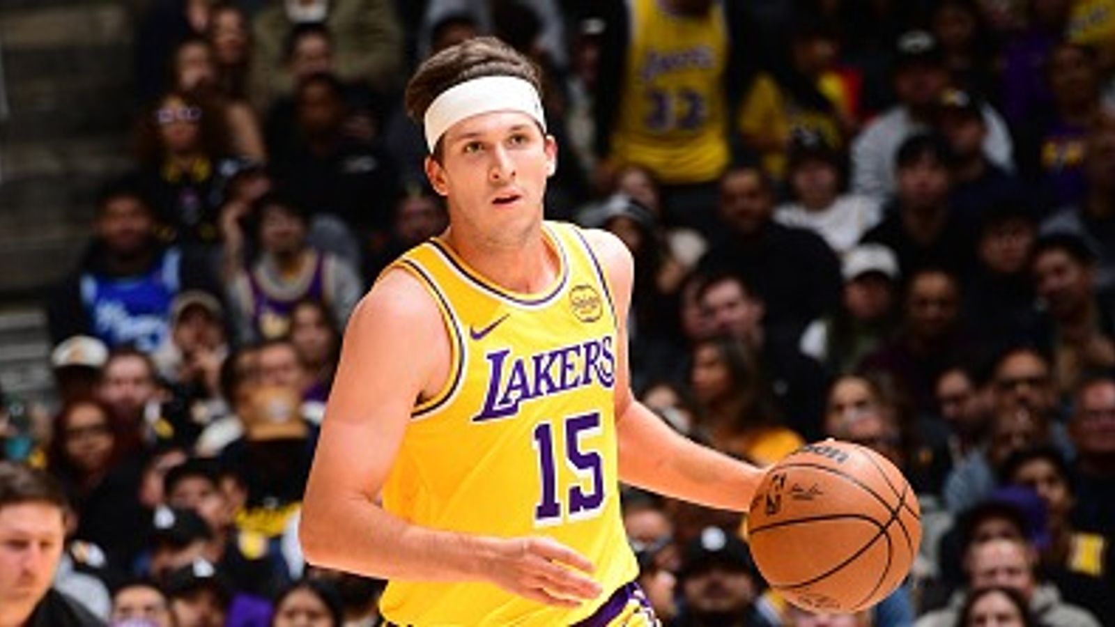 Draymond Green spotlights Austin Reaves as Lakers' surprise standout of the season Austin Reaves in the frame.