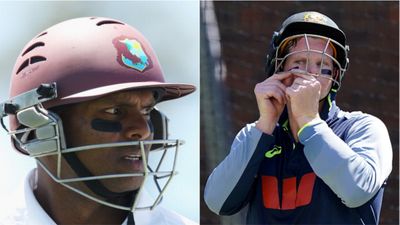 'You're wearing them the wrong way': Steve Smith reveals West Indies legend Shivnarine Chanderpaul's message on anti-glare strips Shivnarine Chanderpaul, Steve Smith