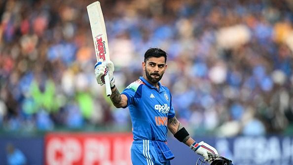 India's batting maestro Virat Kohli in this frame