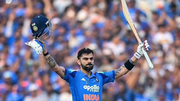 India's batting juggernaut Virat Kohli in this frame