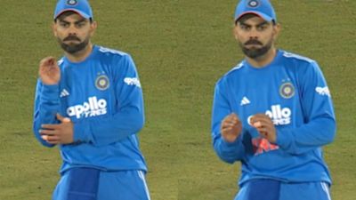 Watch: Virat Kohli spotted doing 'Nagin Dance' after Quinton De Kock's dismissal during IND vs SA 2nd ODI, video goes viral Virat Kohli spotted doing 'Nagin Dance' after Quinton De Kock's dismissal during IND vs SA 2nd ODI