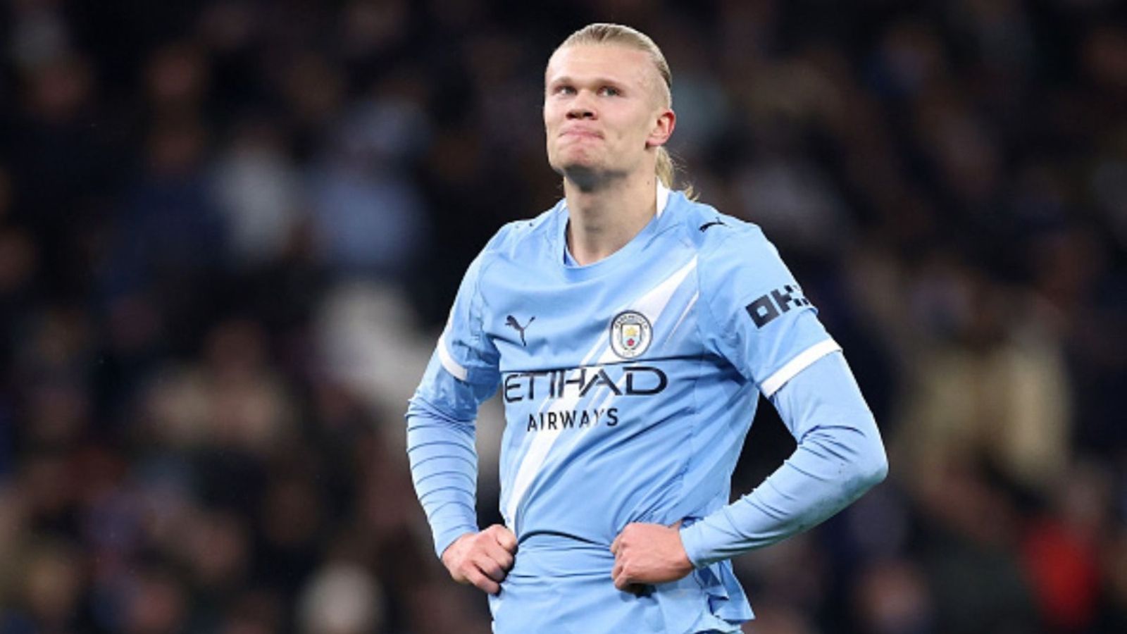 Erling Haaland drops social media reaction after creating history in Premier League Erling Haaland in the frame (Image via Getty)