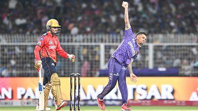 KKR superstar becomes first-ever player to take 600 wickets in competitive T20 cricket KKR superstar all-rounder Sunil Narine (L) in this frame