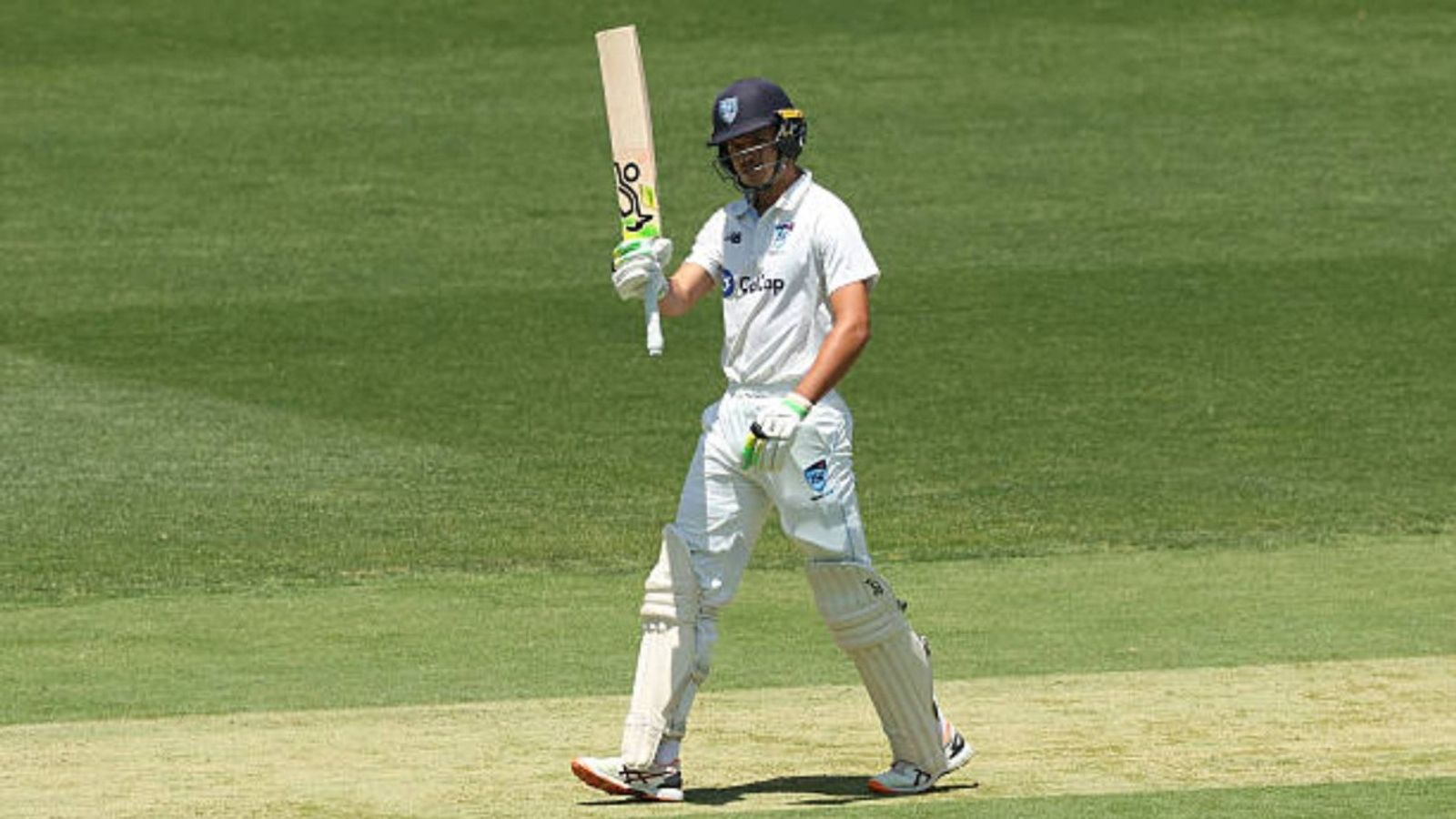 Ignored Australia batter bangs on selectors' doors with stunning century in Sheffield Shield Sam Konstas in this frame