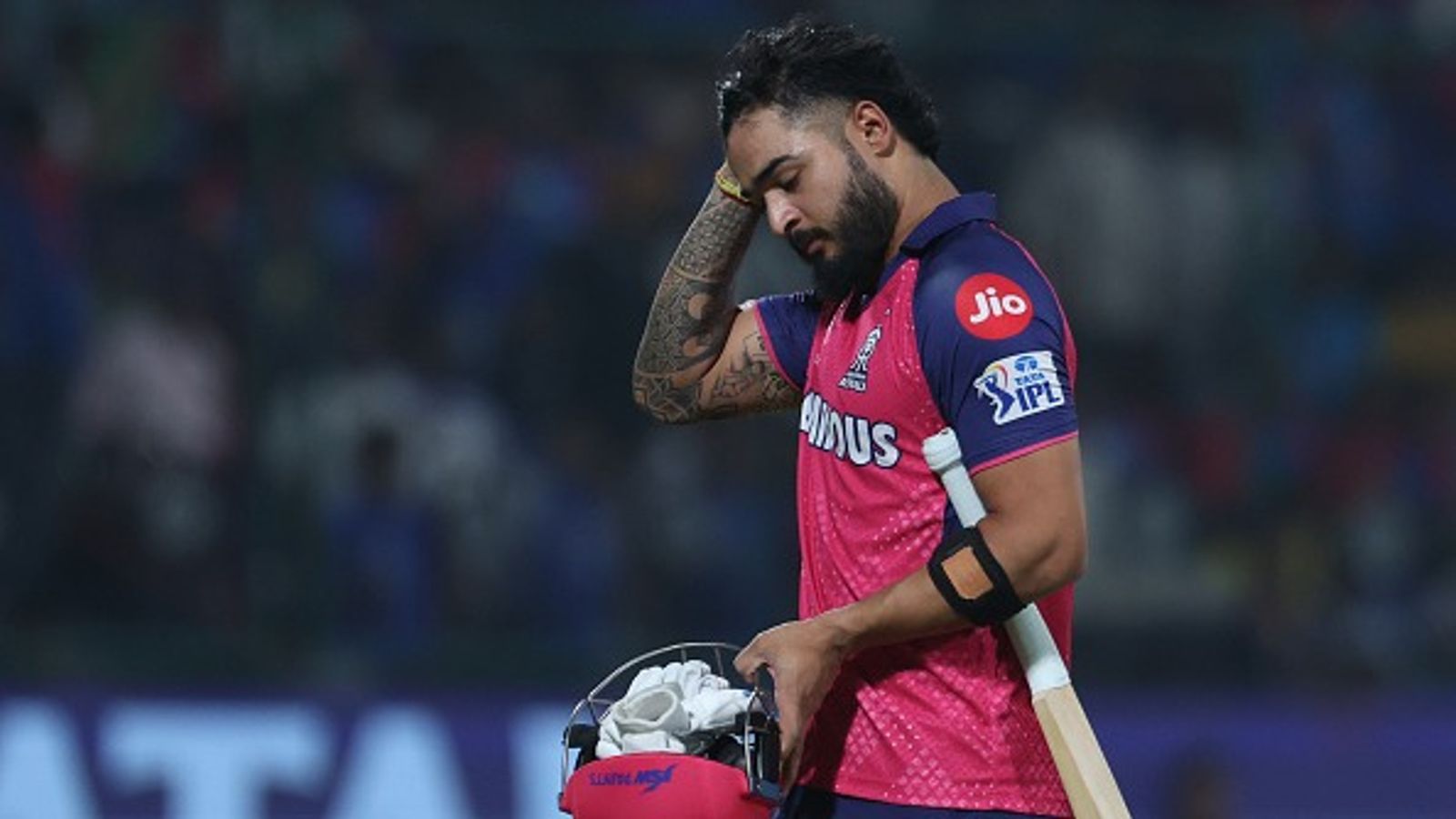 'I will ruin my mental space...': Riyan Parag reacts to prospects of becoming Rajasthan Royals' captain after Sanju Samson's exit Rajasthan Royals' Riyan Parag in this frame