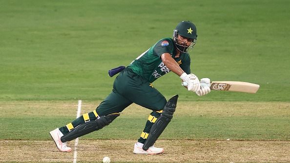 Pakistan's star opener Fakhar Zaman in this frame