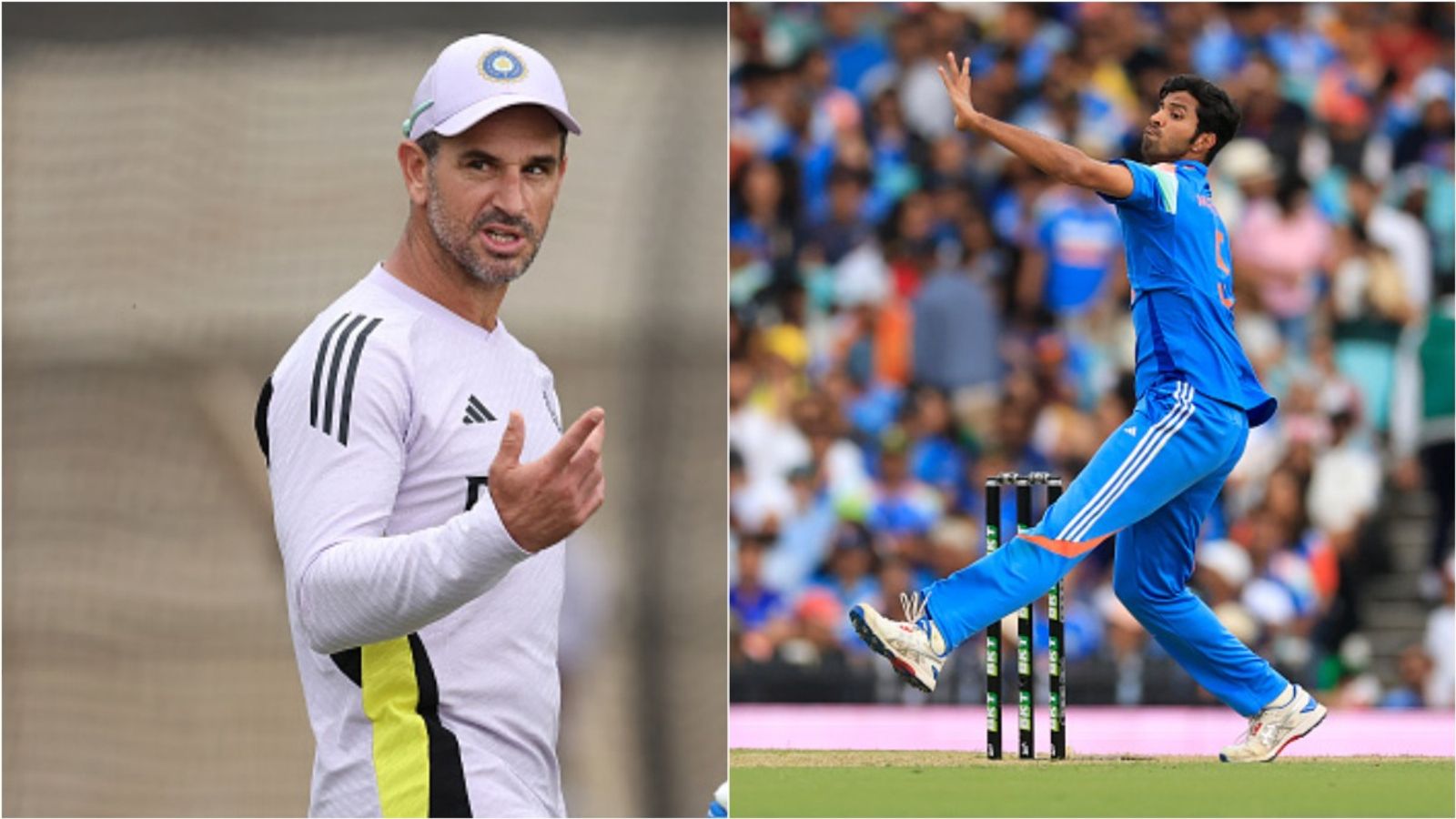 'Can't bowl 20 overs of spin': India coach defends 'still learning' Washington Sundar ahead of 3rd ODI against South Africa India's assistant coach Ryan Ten Doeschate (L) and star all-rounder Washington Sundar in frame