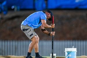 WBBL match abandoned after warm-up blunder wrecks pitch and leaves ball stuck in bizarre scenes SportsTak