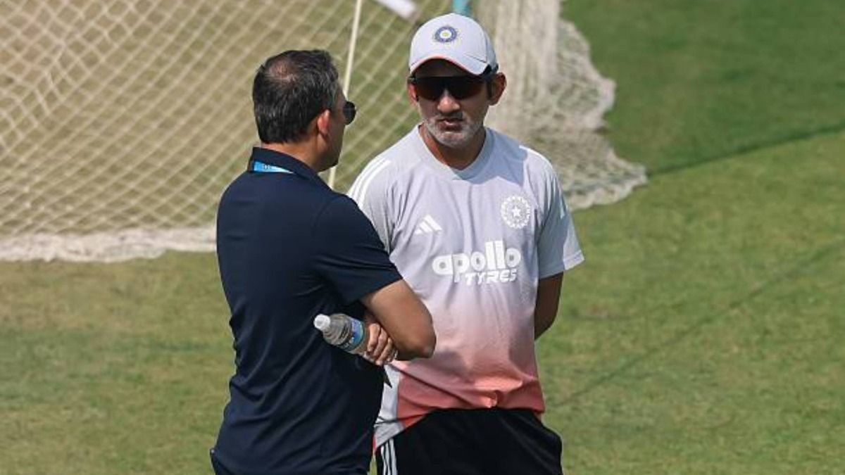 Gautam Gambhir is the head coach of the Indian men's cricket team, with Ajit Agarkar as the Chairman of the Selection Committee for the Indian Men's Cricket Team at Eden Gardens Gautam Gambhir is the head coach of the Indian men's cricket team, with Ajit Agarkar as the Chairman of the Selection Committee for the Indian Men's Cricket Team at Eden Gardens