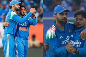 Watch: Virat Kohli and Kuldeep Yadav's 'bromantic' couple dance during 3rd ODI against South Africa goes viral SportsTak
