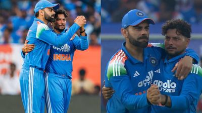 Watch: Virat Kohli and Kuldeep Yadav's 'bromantic' couple dance during 3rd ODI against South Africa goes viral Virat Kohli and Kuldeep Yadav's 'bromantic' couple dance during 3rd ODI against South Africa goes viral