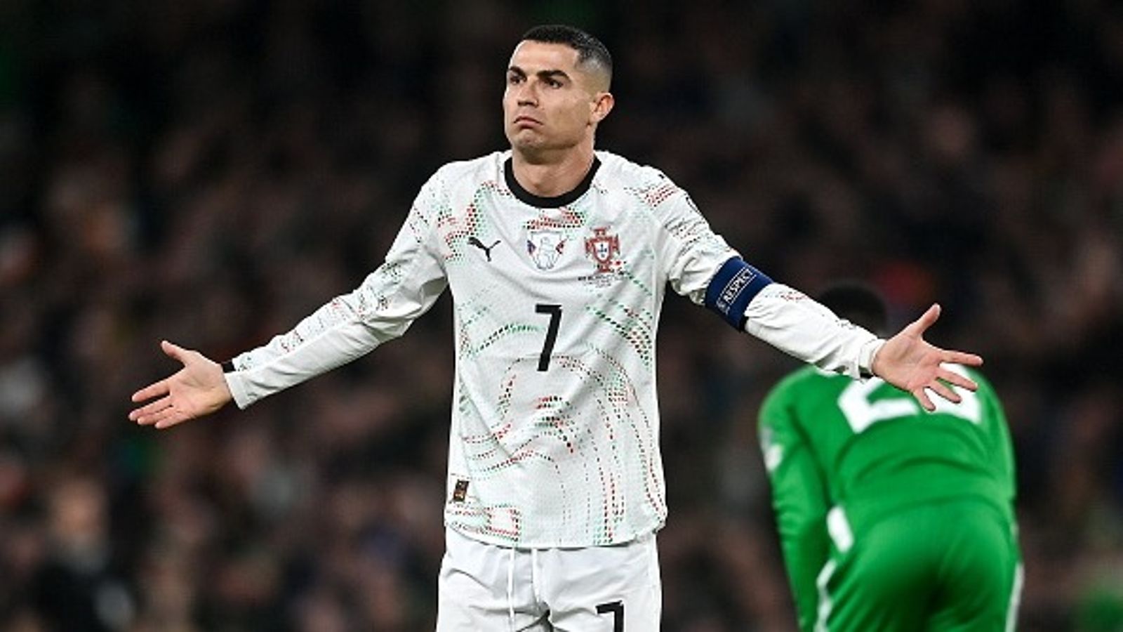 USA President Donald Trump calls Cristiano Ronaldo 'incredible' in a new social media post Cristiano Ronaldo in the frame.