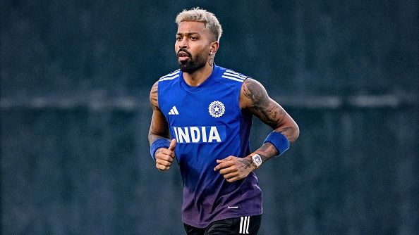 India's star all-rounder Hardik Pandya in this frame India's star all-rounder Hardik Pandya in this frame