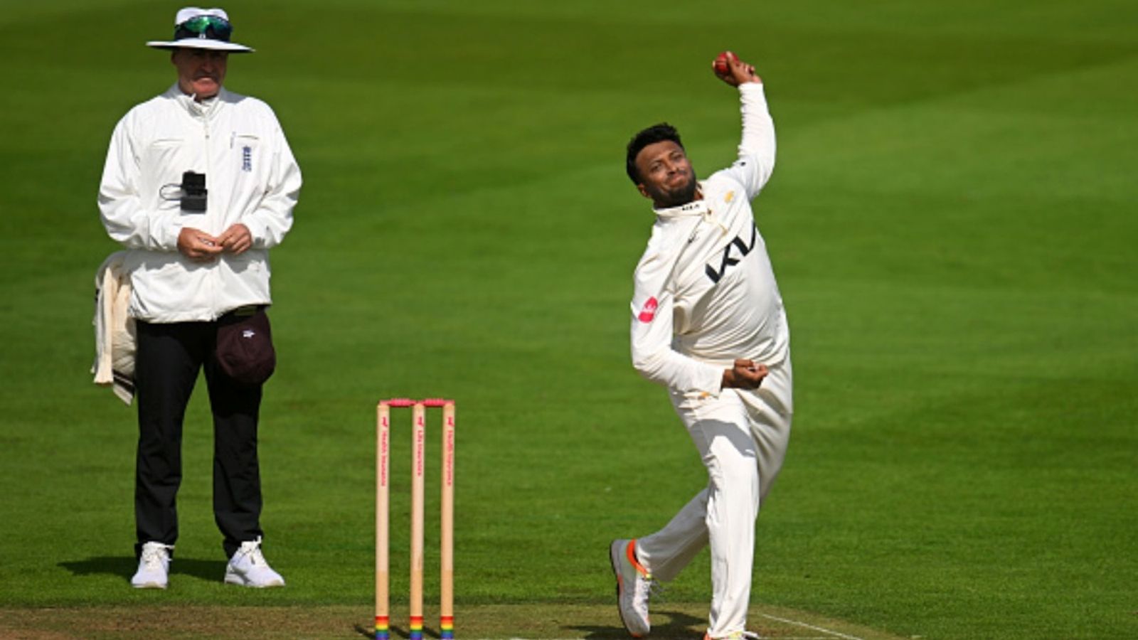 'I was doing it a little bit intentionally because...': Shakib Al Hasan's shocking admission over illegal action which led to suspension from ECB Shakib Al Hasan of Surrey in bowling action in 2024.