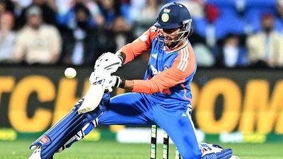 IND vs SA: Tilak Varma breaks Abhishek Sharma's record to become youngest cricketer to reach this milestone Tilak Varma playing a shot during T20I clash vs South Africa