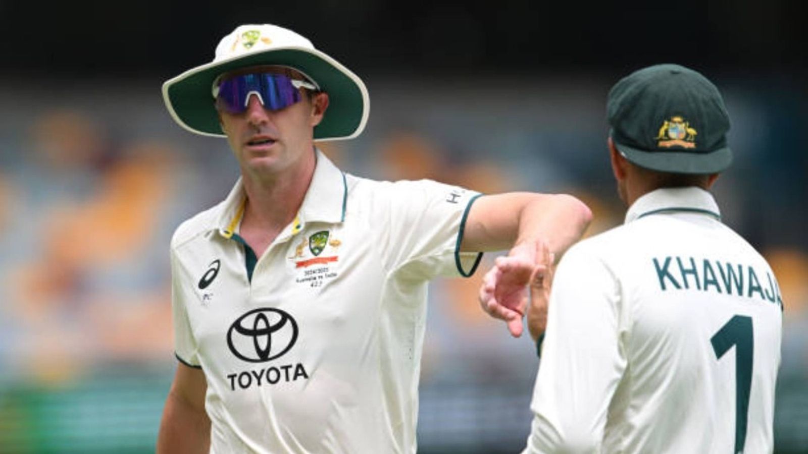 The Ashes: Pat Cummins returns as Australia announce squad for 3rd Test, Usman Khawaja remains in frame despite fitness concerns Pat Cummins of Australia and Usman Khawaja of Australia celebrate during day four of the Third Test match in the series between Australia and India at The Gabba