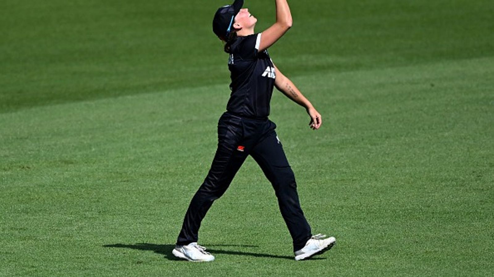 New Zealand's star bowler ruled out of T20 World Cup 2026 due to elbow injury Eden Carson of New Zealand celebrates after taking a catch to dismiss Amy Jones of England.