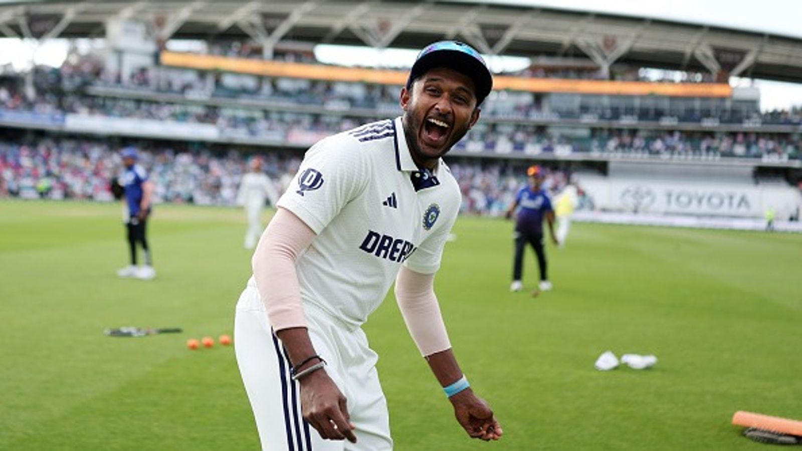 After India A, Back-in-form Sai Sudharsan gets vice-captaincy of this side following century in SMAT run chase Sai Sudharsan of India reacts during Day 3 of the 5th Test against England.
