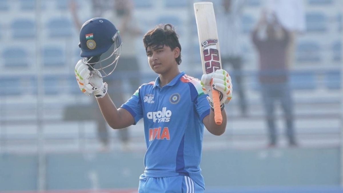 India's batting prodigy Vaibhav Suryavanshi in frame India's batting prodigy Vaibhav Suryavanshi in frame