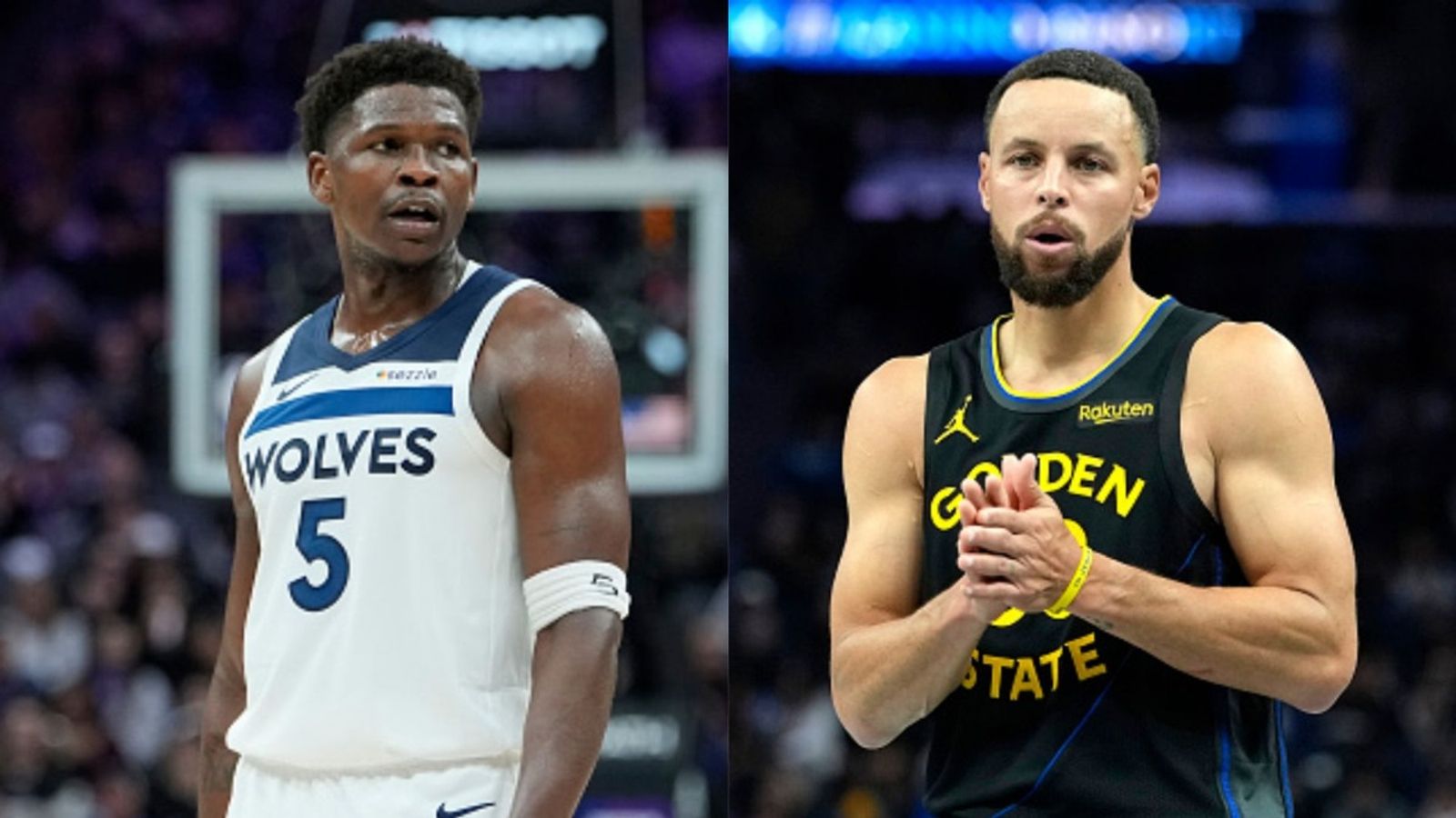 Warriors vs Timberwolves schedule: Date, time, live stream, and more on NBA 2025-26 season (December 12) Anthony Edwards, Stephen Curry in the frame (Images via Getty)