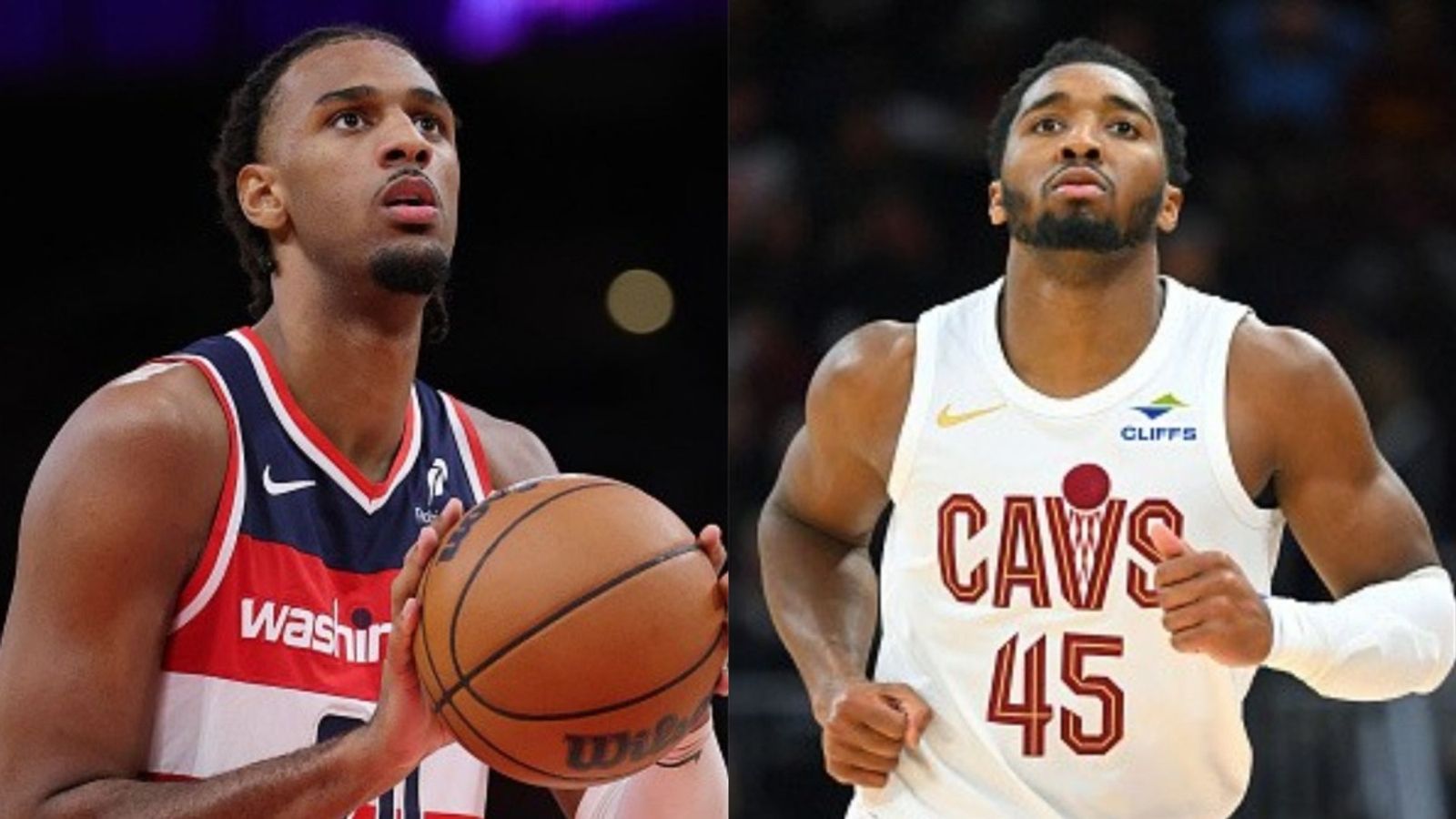 Cavaliers vs Wizards schedule: Date, time, live stream, and more on NBA 2025-26 season (December 12) Alex Sarr, Donovan Mitchell in the frame (Images via Getty)
