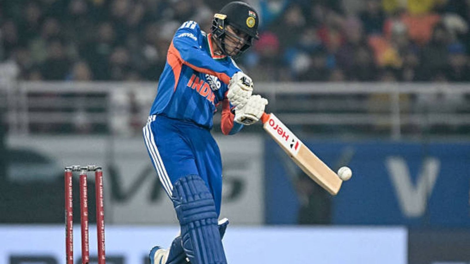 Abhishek Sharma on verge of scripting history, needs 87 runs more to break Virat Kohli's long-standing T20 record India's Abhishek Sharma plays a shot during the second Twenty20 international cricket match between India and South Africa at the Maharaja Yadavindra Singh International Cricket Stadium (via Getty)