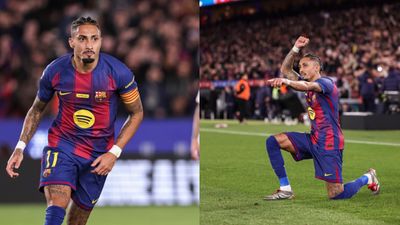 Raphinha’s brace powers rampant Barcelona to commanding seven-point lead over Real Madrid Raphinha’s brace powers rampant Barcelona to commanding seven-point lead over Real Madrid