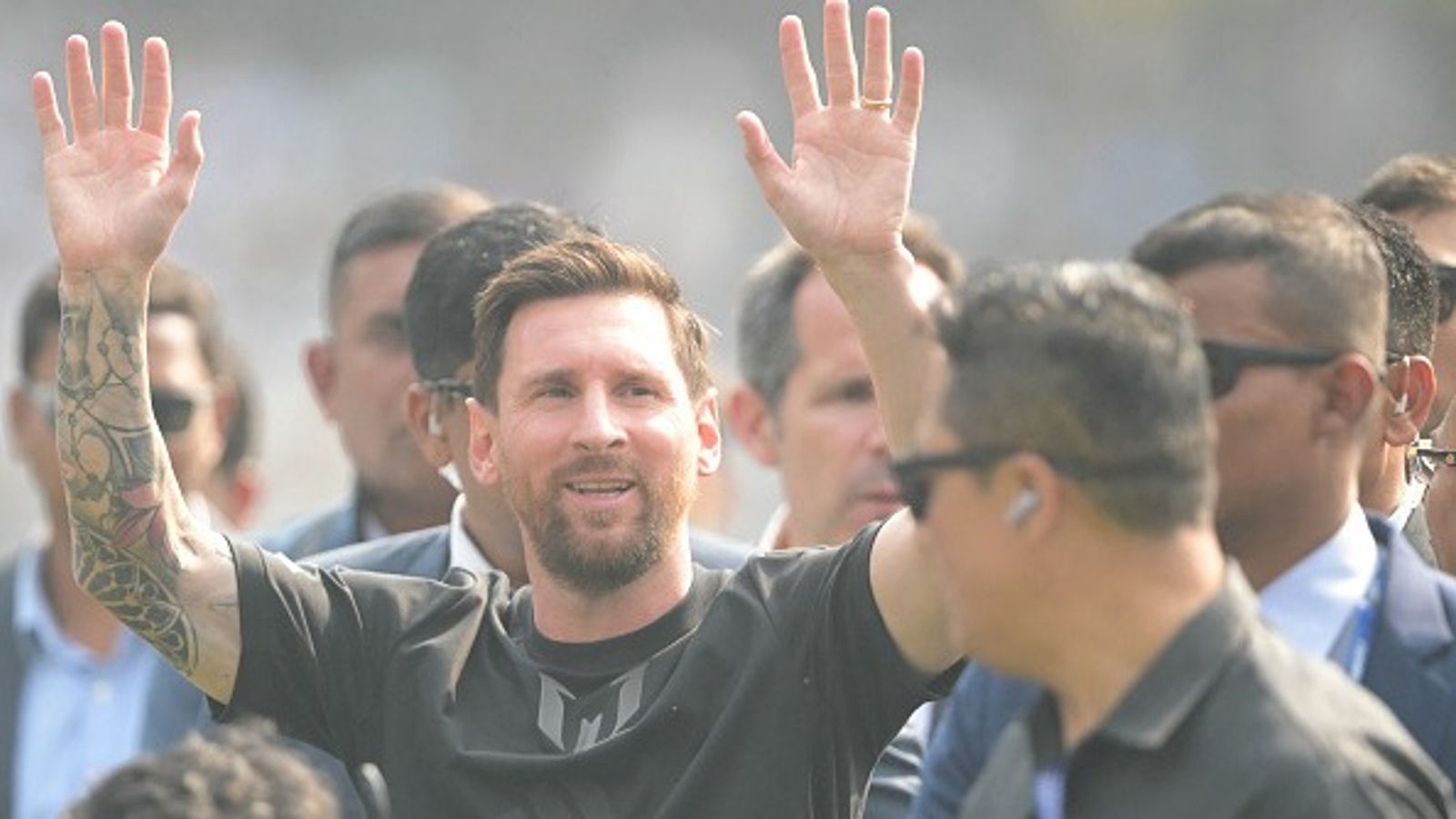 Lionel Messi leaves Hyderabad fans thrilled with heartfelt message during GOAT Tour, says 'I'm truly grateful...' Lionel Messi leaves Hyderabad fans thrilled with heartfelt message during GOAT Tour, says 'I'm truly grateful...'