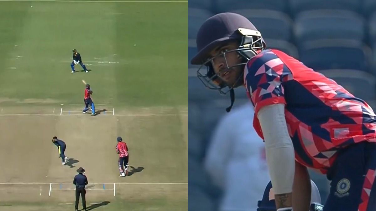 Hemanth Reddy in action during SMAT clash against Punjab Hemanth Reddy in action during SMAT clash against Punjab